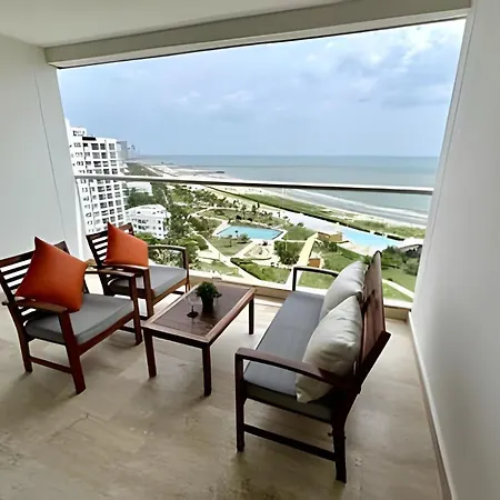 Apartamento Frente Al Mar Cerca Aeropuerto 1402 *